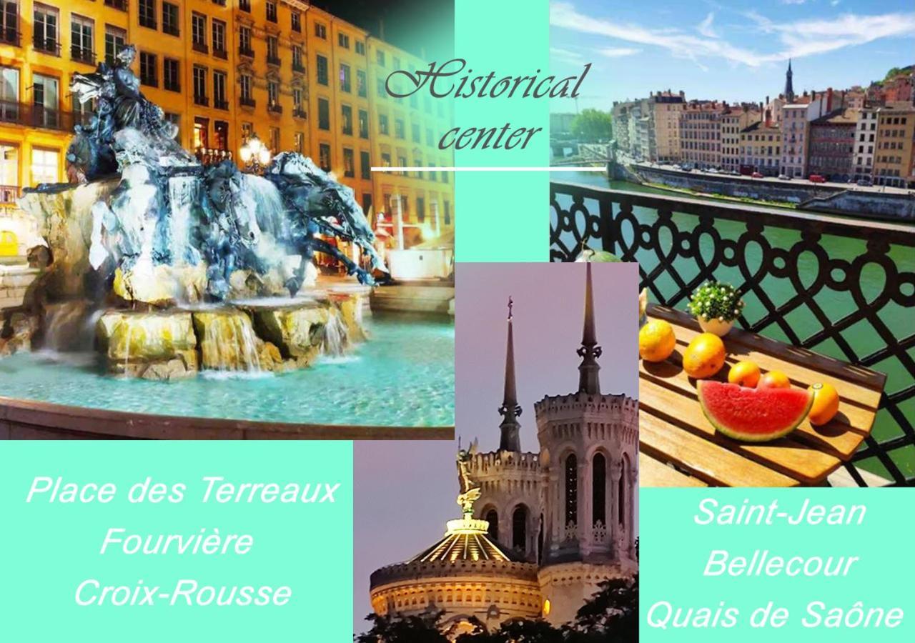 Appartement Haussmannien D'Artiste, Exception, Quai De Saone Balcon+Parking Lyon Luaran gambar
