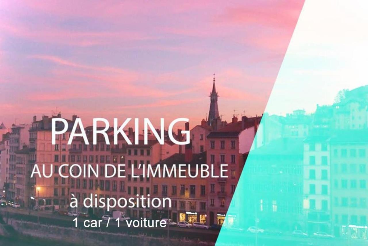 Appartement Haussmannien D'Artiste, Exception, Quai De Saone Balcon+Parking Lyon Luaran gambar