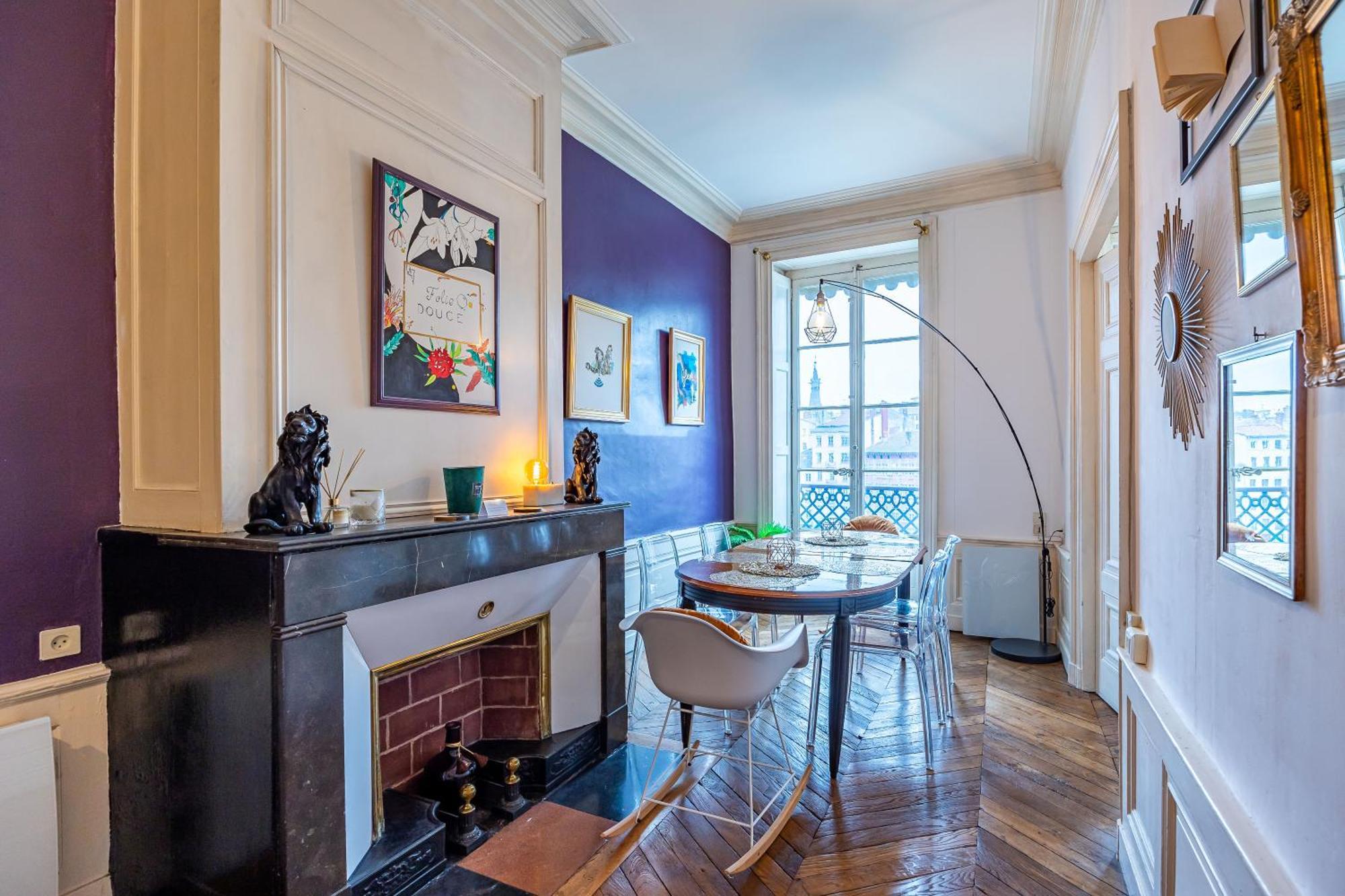 Appartement Haussmannien D'Artiste, Exception, Quai De Saone Balcon+Parking Lyon Luaran gambar